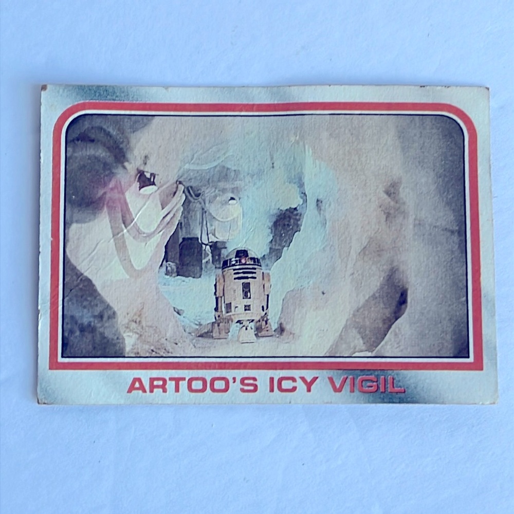Stars Wars Artoo’s Icy Vigil Trading Card Vintage